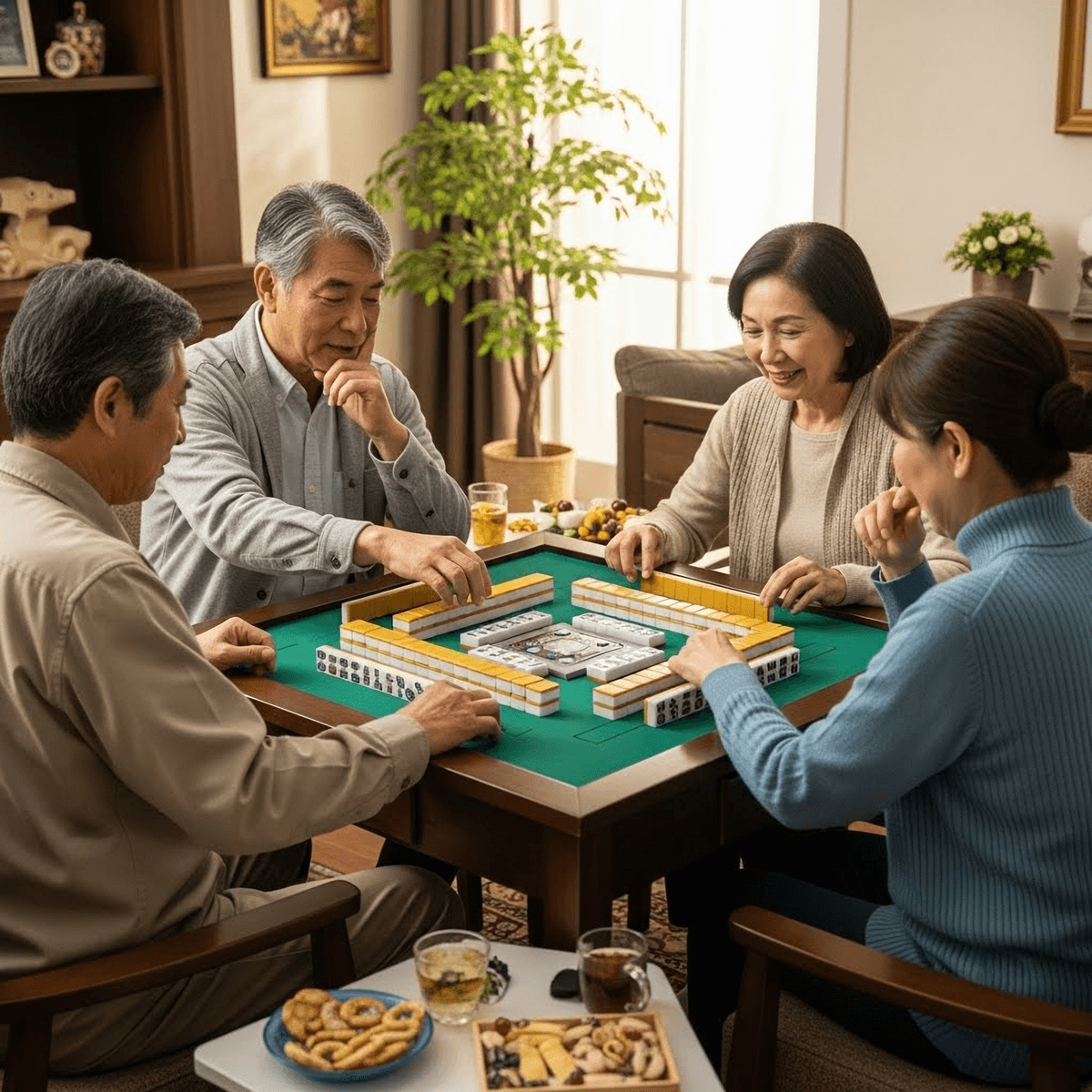 コミュニティでの活発な交流シーン