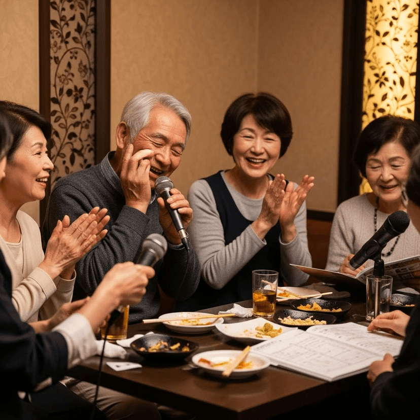 新しい仲間との出会いを楽しむ50歳以上の方々